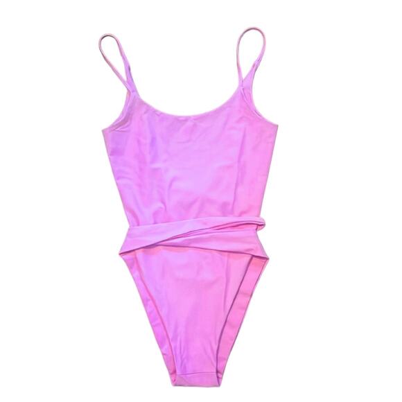 Free People Mare Perpetua The Essential One Piece Light Purple Swimsuit Size XL - Picture 5 of 9